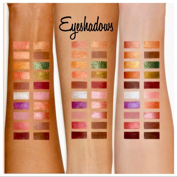 🎉HP🎊 NIB 27 Pc Makeup LE Palette Eyeshadows Blush Highlights Bronze - Picture 12 of 16